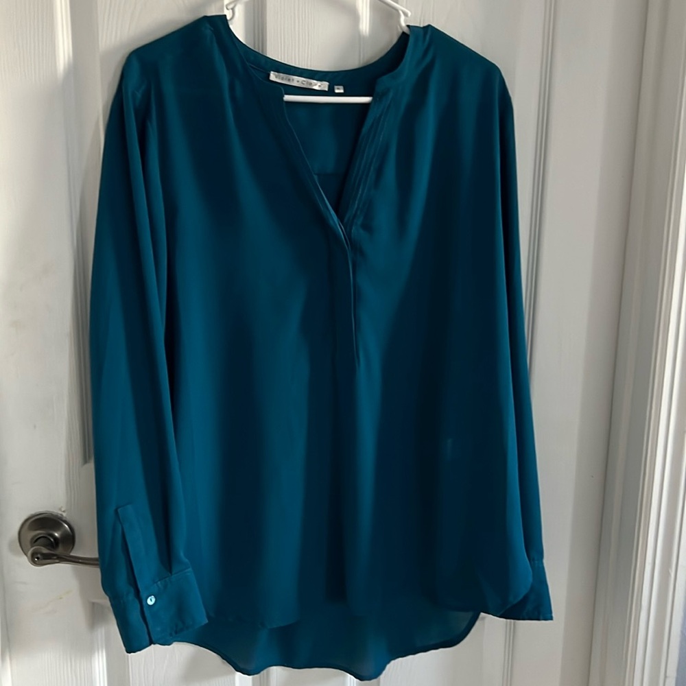 Dark Blue /Green Top